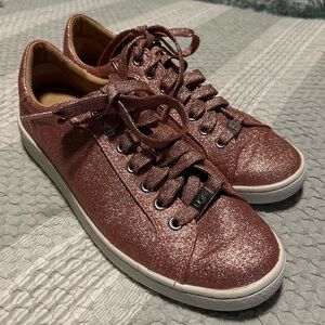 UGG Pink Sparkle Shoes Size 10